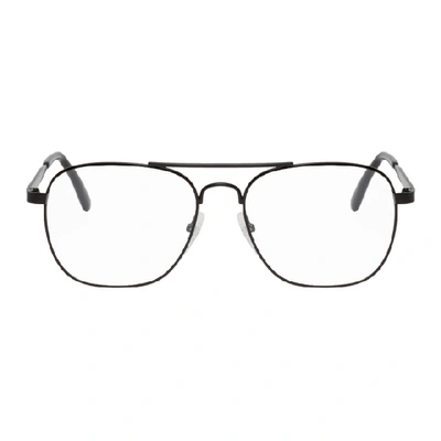 Balenciaga Eyewear Square Glasses - Black In 001 Shinyb