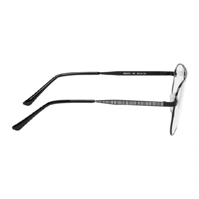Balenciaga Eyewear Square Glasses - Black In 001 Shinyb