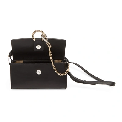 Shop Chloé Chloe Black Faye Wallet Bag In 001 Black