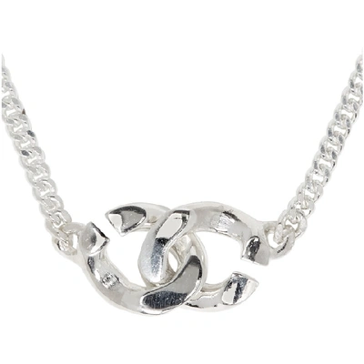 Shop Bunney Silver Curb Clasp Necklace