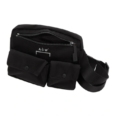 Shop A-cold-wall* Black Abdomen Pouch In Sc1 1 Black