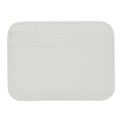 Shop Balenciaga White Bb Card Holder In 9000 White