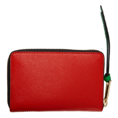 Shop Marc Jacobs Pink Small Snapshot Standard Continental Wallet In 952 Divapnk