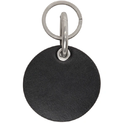 Shop Balenciaga Black Casino Round Keychain In 1000 Blk