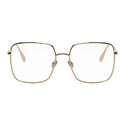 Shop Dior Gold Stellaire01 Glasses