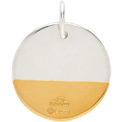 Shop Bunney Silver And Gold Dip Necklace Charm