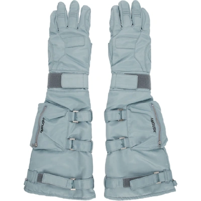 Shop Ambush Blue Astro Gloves