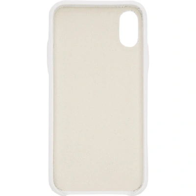 Shop Off-white White Multilogo Iphone X Case