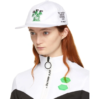 Shop Off-white White Island Baseball Cap