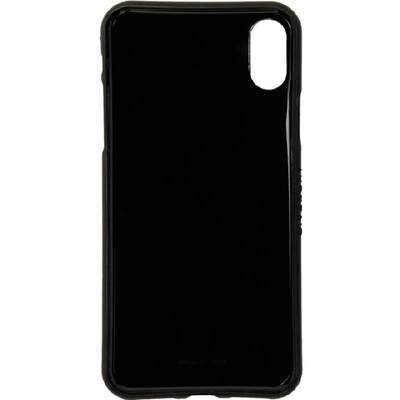 Shop Givenchy Black Bloom Iphone Xs Case In 001 Black