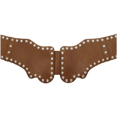 Shop Isabel Marant Brown Koya Belt In 50bw Brown