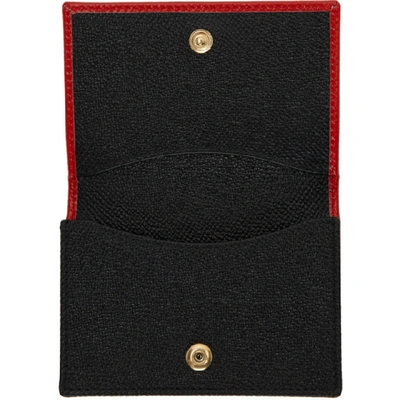 Shop Dolce & Gabbana Dolce And Gabbana Red Bifold Card Holder