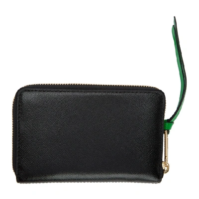 Shop Marc Jacobs Blue Small Snapshot Standard Continental Wallet In 456 Mistybl