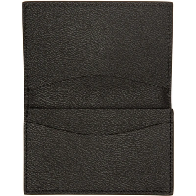 Shop Versace Black Medusa Bifold Card Holder In K41ot Black
