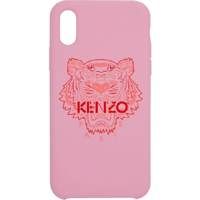 Shop Kenzo Pink & Red Tiger Iphone X/xs Case