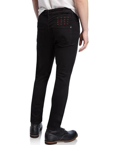 Ksubi Chitch Krow Slim-fit Jeans In Black