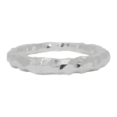 Shop All Blues Silver Carved Hungry Snake Ring