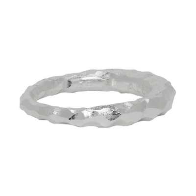 Shop All Blues Silver Carved Hungry Snake Ring