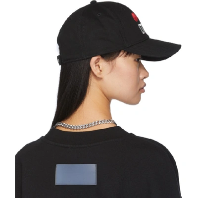 Shop Heron Preston Black Dots Style Cap In Black Multi