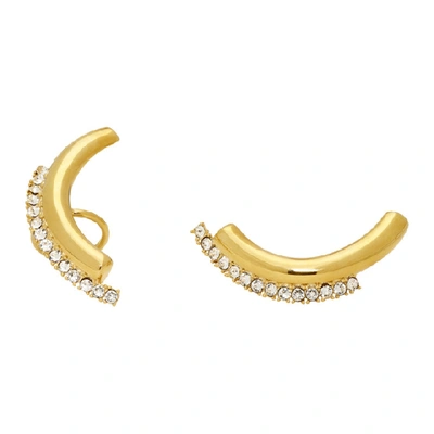 Shop Panconesi Gold Arch Ring Set