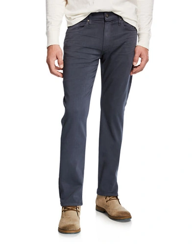 Shop Paige Men's Federal Slim-straight Jeans In Pewter Stone