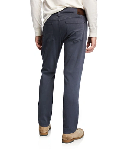 Shop Paige Men's Federal Slim-straight Jeans In Pewter Stone