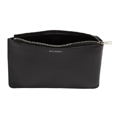 Shop Acne Studios Black Zip Pouch