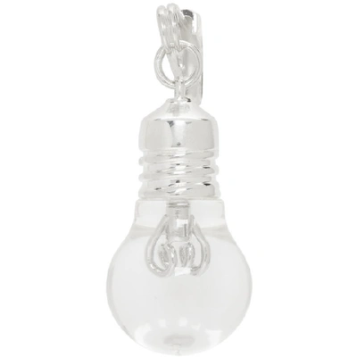 Shop Ambush Silver Light Bulb Single Earring