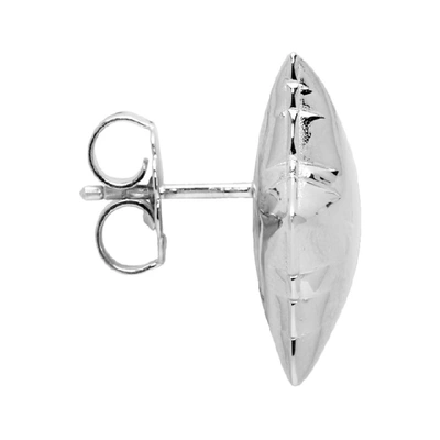 Shop Marc Jacobs Silver The Balloon Star Studs Earrings In 040 Silver