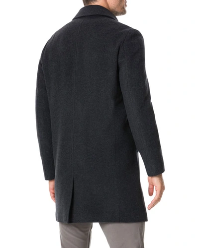 Shop Rodd & Gunn Men's Archers Wool Coat In Granite