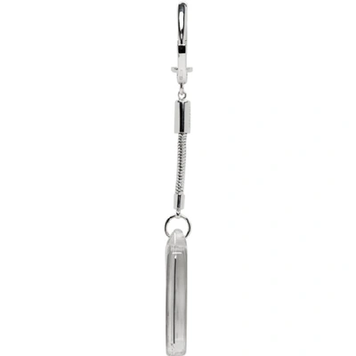 Shop Ambush Silver Souvenir Keychain Earring In Sc13 Silver