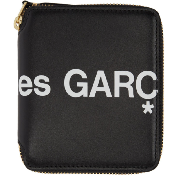 comme des garçons huge logo wallet