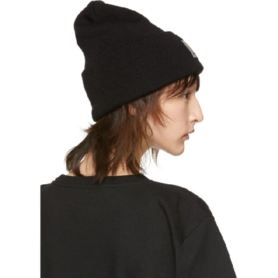 Shop Carhartt Work In Progress Black Watch Beanie In 8900 Black