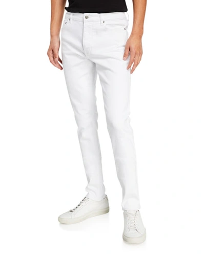 Shop Ksubi Men's Chitch Salt Skinny Jeans In White