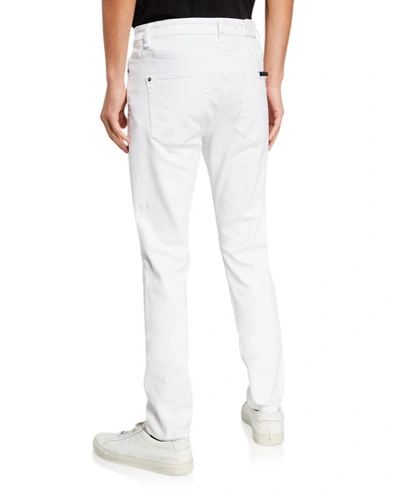 Shop Ksubi Men's Chitch Salt Skinny Jeans In White