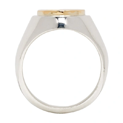 Shop Bunney Gold & Silver Signet Ring
