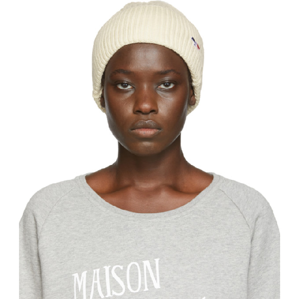 maison kitsune beanie