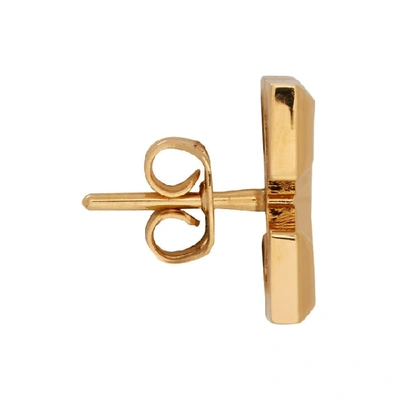 Shop Off-white Gold Small Arrow Earrings