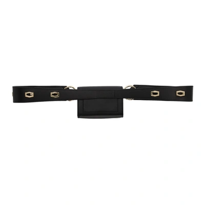 Shop Givenchy Black Nano Eden Belt Strap Pouch