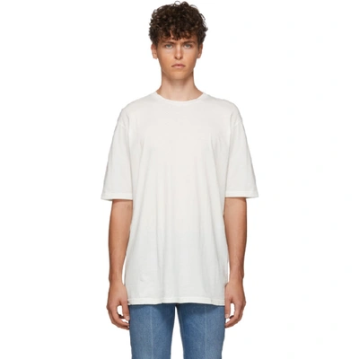 Shop Haider Ackermann White Dye T-shirt In 001 - White