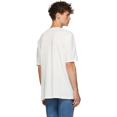 Shop Haider Ackermann White Dye T-shirt In 001 - White