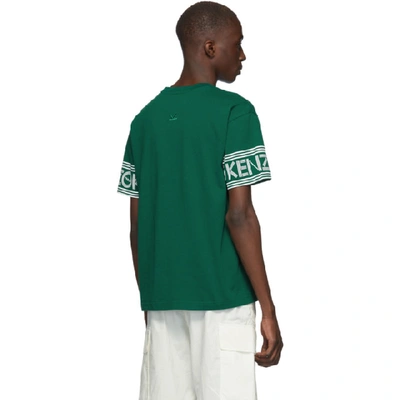 KENZO 绿色徽标 T 恤
