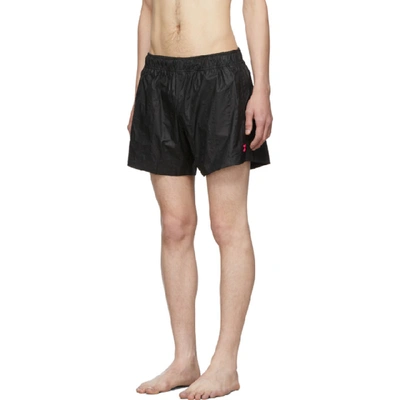 Shop Off-white Black Arrows Swim Shorts In Blk No Col