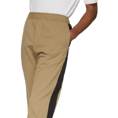 Shop Joseph Beige Eza Trousers In 0162 Camel