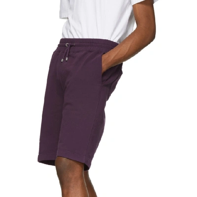 Shop Filling Pieces Purple Planet Shorts In Concrdgrape