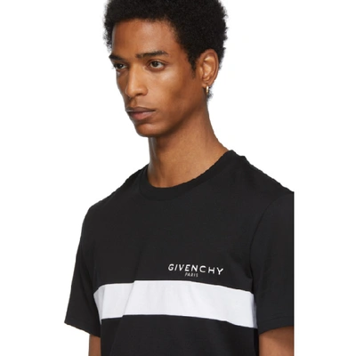 GIVENCHY 黑色 CUT-OUT T 恤