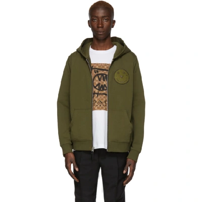 Shop Coach 1941 Green Yeti Out Edition Rexy Zip Hoodie In Olive