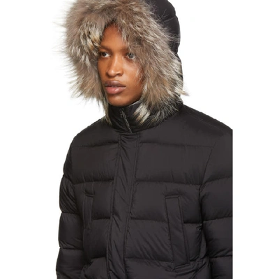 Shop Herno Black Down Il Parka Parka In 9300 Black