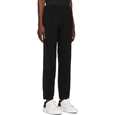 Shop Fendi Black Forever  Seam Tape Lounge Pants