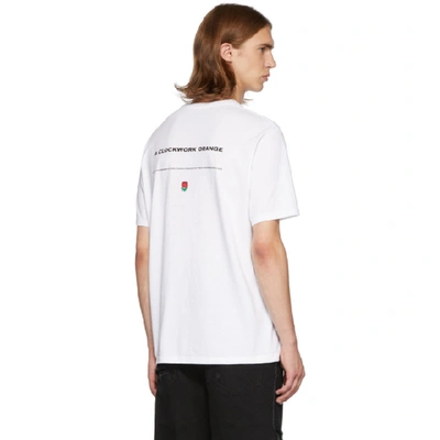 Shop Undercover White A Clockwork Orange Alex Rose T-shirt